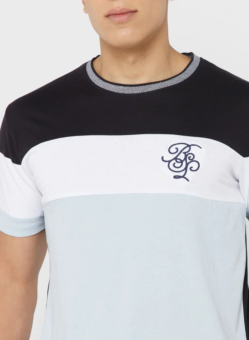 BRAVE SOUL Brave Soul Colourblock T-Shirt