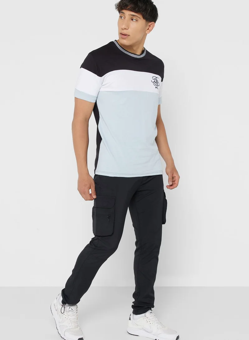 BRAVE SOUL Brave Soul Colourblock T-Shirt