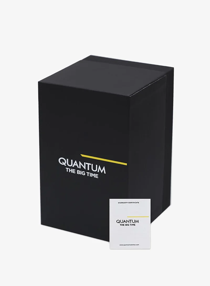 Quantum grey Men's Silicone Chronograph Watch HNG1019.969 - 49 mm for Men | Best Price UAE