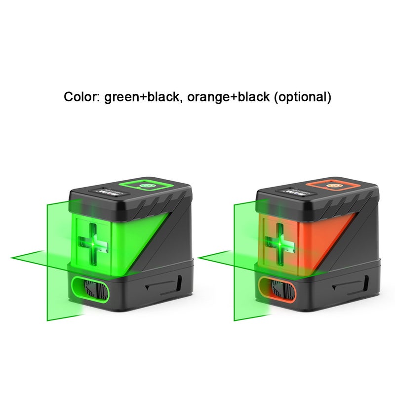 Green Laser Level: 2 Green Lines Compact Lightweight Portable - Optical Glass Clear Light Self-Test Calibration for Indoor Outdoor Construction DIY Projects - Image 4