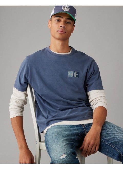 Graphic Crew Neck T-Shirt