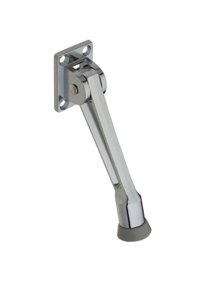 National Hardware N184-234 V239 Kickdown Door Stop In Chrome  - Image 1
