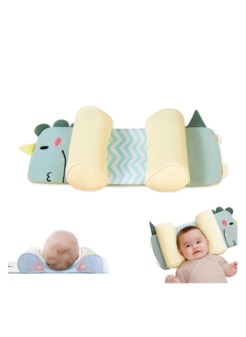 Dominy Baby Head Shaping Pillow, Newborn Pillow to Prevent Flat Head, Baby Head Pillow,Flat Head Baby Pillow, Baby Sleeping Pillow, Baby Pillows for Sleeping for 0-3 Years  - Image 1