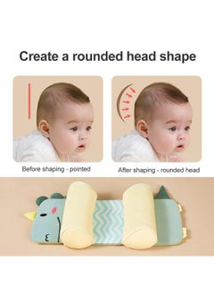 Dominy Baby Head Shaping Pillow, Newborn Pillow to Prevent Flat Head, Baby Head Pillow,Flat Head Baby Pillow, Baby Sleeping Pillow, Baby Pillows for Sleeping for 0-3 Years  - Image 4