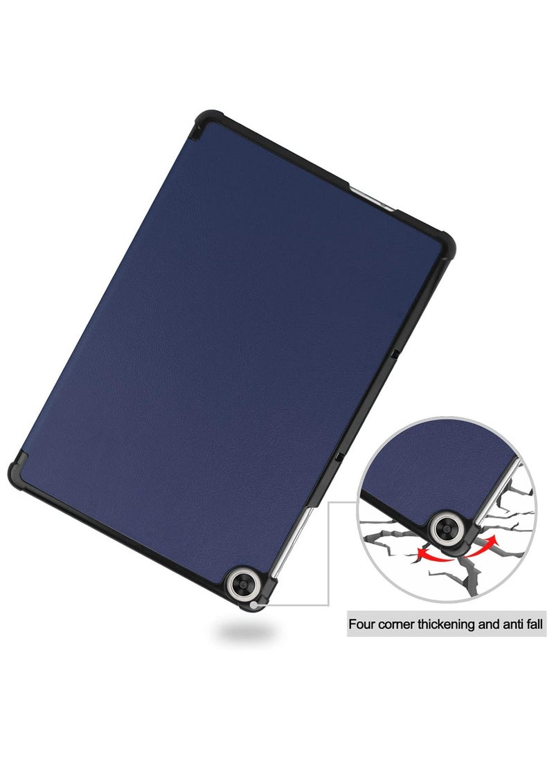 TEAM LUXURY - Case for Honor Pad X8 Lite, Ultra Lightweight Protective Stand Cover with Auto Sleep/Wake Feature, Case for Honor Pad X8 Lite Tablet.(Navy blue) - Image 1