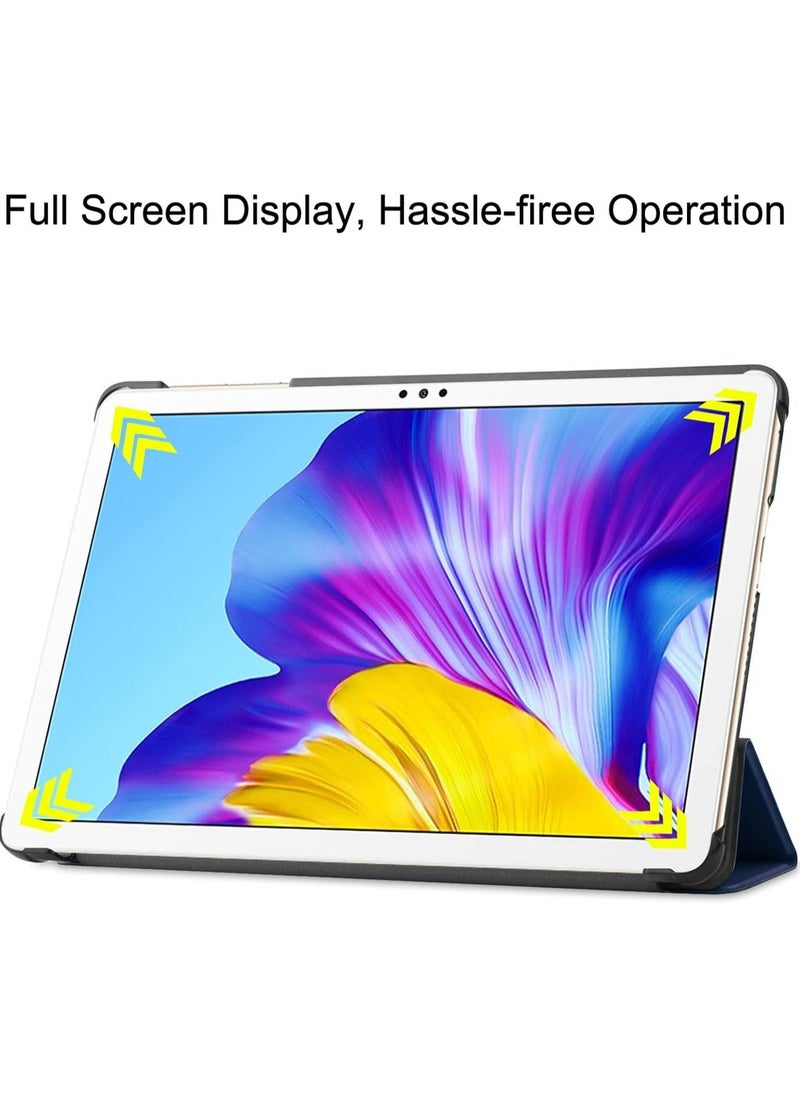 TEAM LUXURY - Case for Honor Pad X8 Lite, Ultra Lightweight Protective Stand Cover with Auto Sleep/Wake Feature, Case for Honor Pad X8 Lite Tablet.(Navy blue) - Image 1
