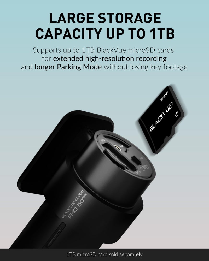 BlackVue DR770X-1CH II 64GB Dash Cam – Full HD Front Camera, STARVIS Sensor, Enhanced Visual Clarity, USB-C Install, Effortless Video Playback via Wi-Fi, Cloud Remote Access, Smart Parking Mode - Image 5