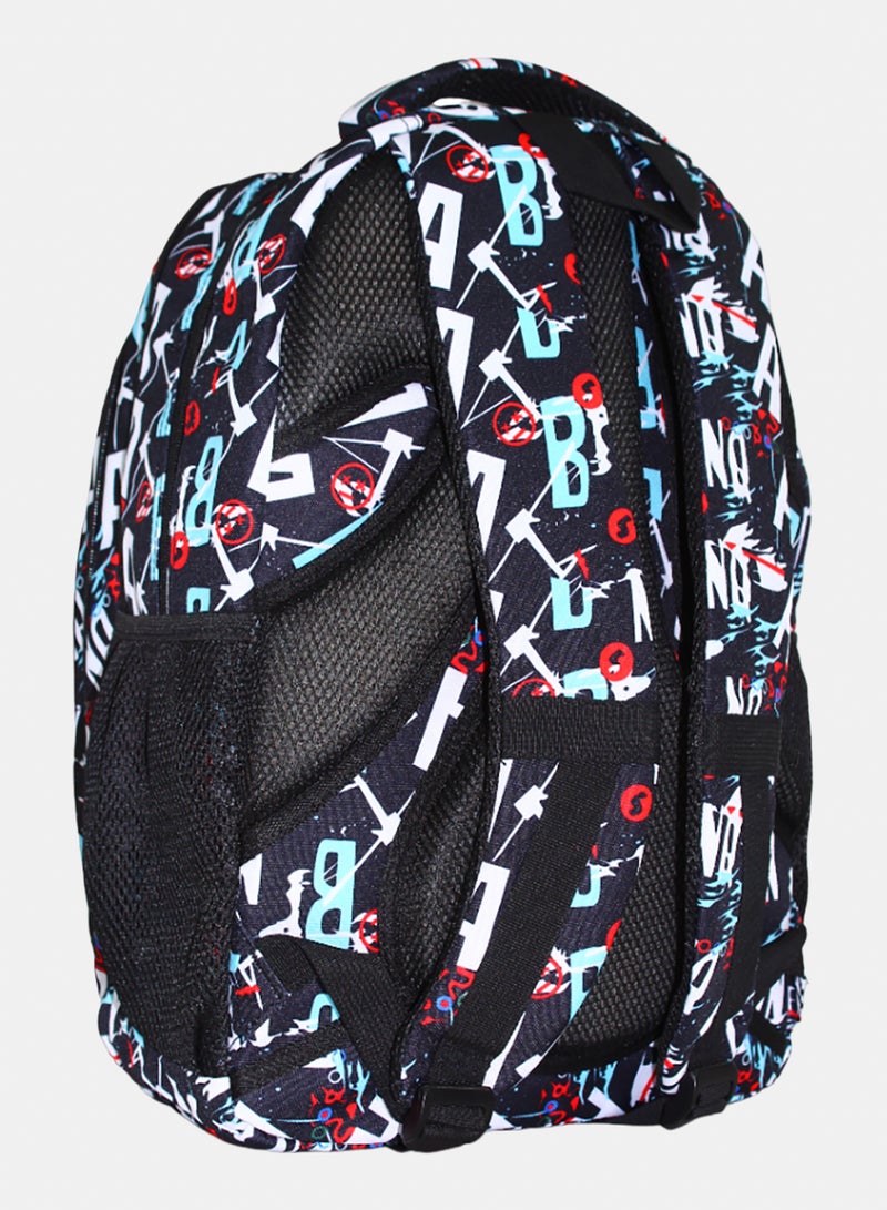 Migo Letters Backpack 18 Inches – Black - Image 2