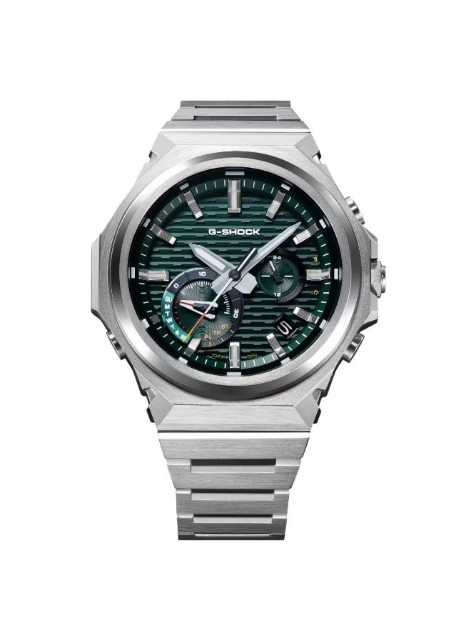 G-SHOCK G‑Steel Solar Men's Watch GST‑B1000D‑3ADR, 44.2 mm Textured Green Dial, Stainless Steel & Resin Case & Bracelet, Shock Resistant, Bluetooth, 200 m WR - Image 5