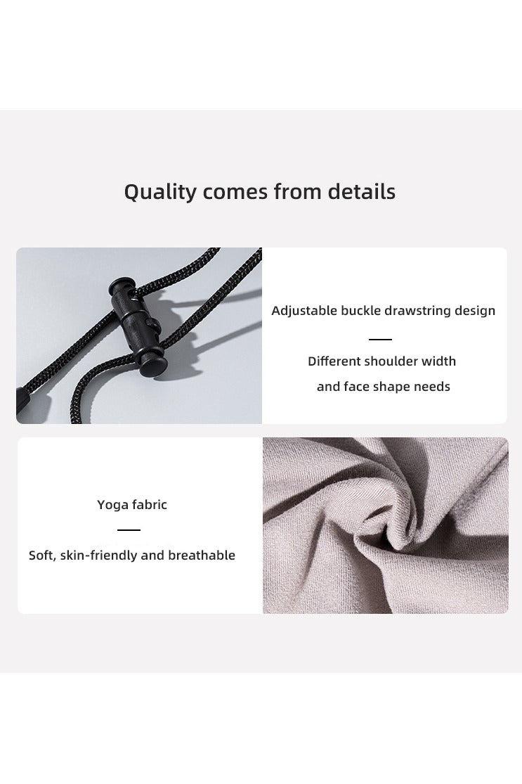 تانجبلب سادة رقبة سفر مرتفعة  فوم  ناعم مناسبة للسفر مخدة طبية لدعم العنق مثالية للقراءة والنوم أثناء السفر الطويل والرحلات - Image 3