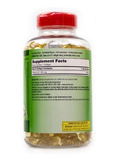 Kirkland Signature Vitamin E 400 I.U. 500 Softgels Bottle  - Image 2