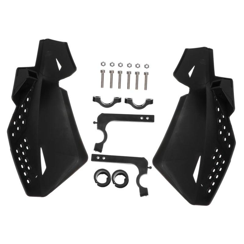 2pcs Carbon Fiber Motorcycle Hand Guards Protective Gear for Dirt Bike Stylish Design - Image 2
