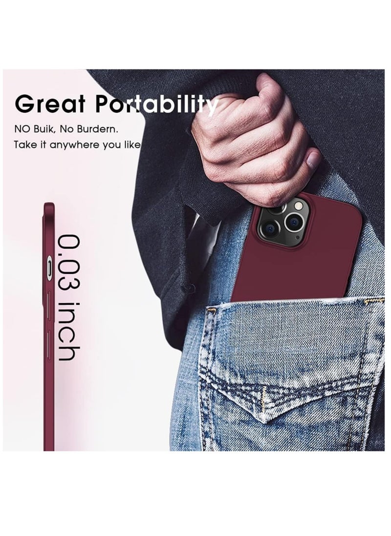 ELTRAZONE - iPhone 12 Pro Max Case Slim Fit Ultra-Thin [Guardian Series] Soft TPU Matte Finish Coating Phone Cases Lightweight - Image 1