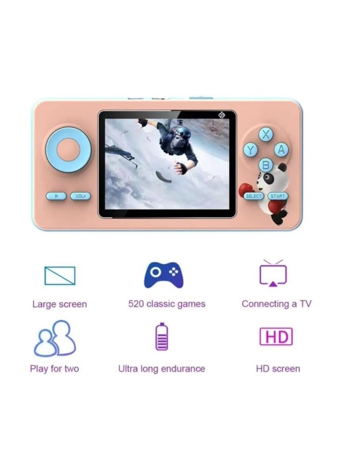 S5 Handheld Video Game Console – Portable Retro Mini Game Player with 520 Classic Games, Single/Dual Player, Gift for Kids - Image 3