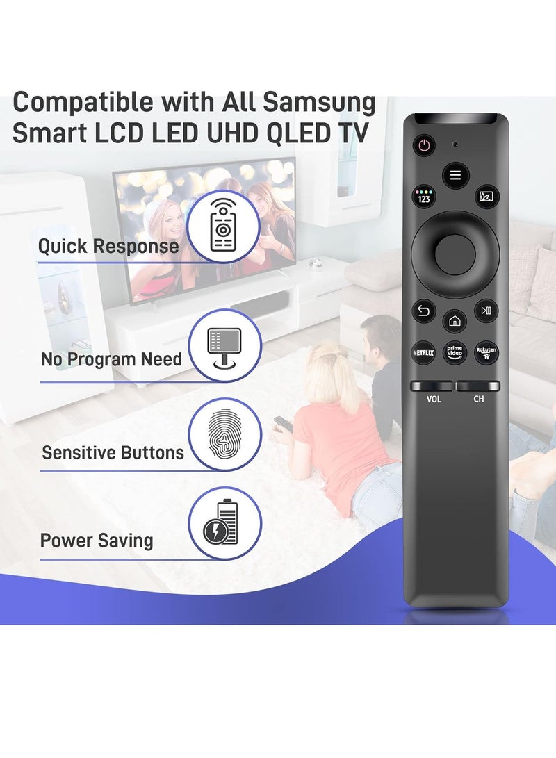 ELTRAZONE Universal Remote Control for All Samsung Smart TV, Replacement Remote Control for Samsung LCD LED UHD QLED with Netflix Prime Video Buttons with battery - Image 3