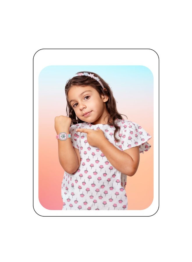 SPIKY Digital Sports Watch for Kids | Multifunctional, Luminous Display, Alarm | Water Resistant & Printed Silicone Strap | Best Birthday Gift Wrist Watches for Girls & Boys | Age 2-14 yrs - Image 3