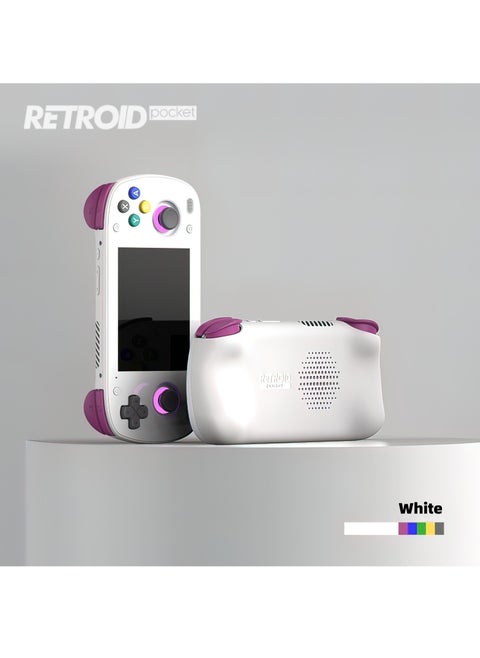 MINI Portable Retro Console Android 6GB 128GB Adreno 650 WiFi Bluetooth 3D illuminated Hall Sticks 3.7 Inch AMOLED Touchscreen Type C OTG Connection 4000mah 27W Fast Charge Built In Official OTA (W