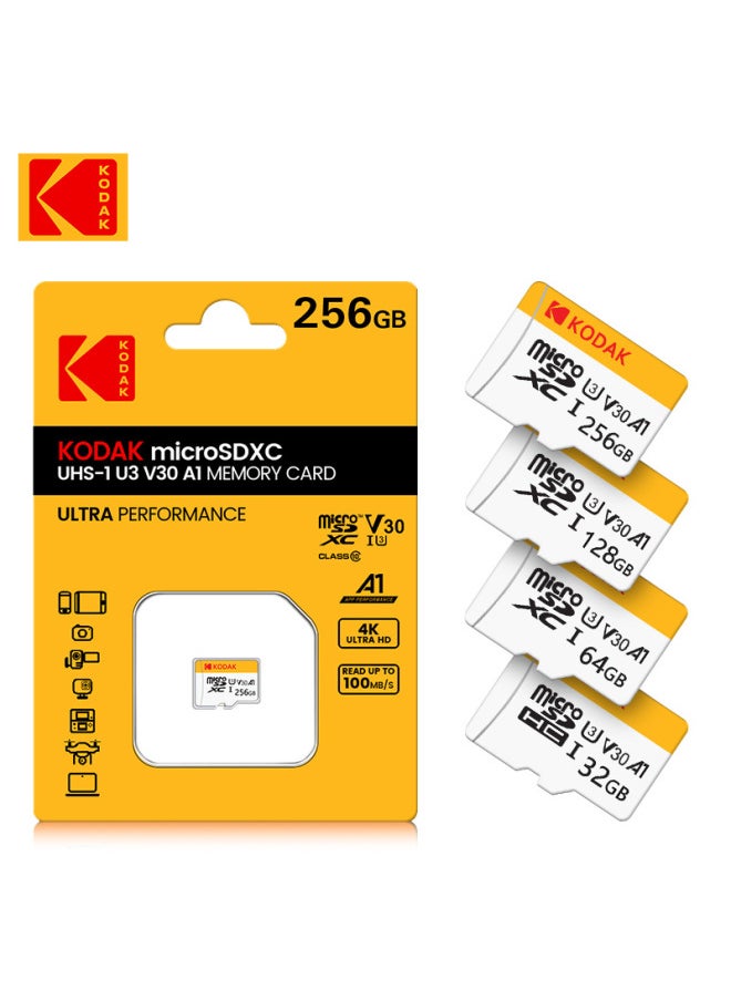Generic Kodak 64GB 128GB 256GB TF Memory Card For Mobile Phone Camera Car Dash Cam Surveillance MP3 MP4 Player Suitable For Kodak Brand-Capacity:256GB  - Image 3