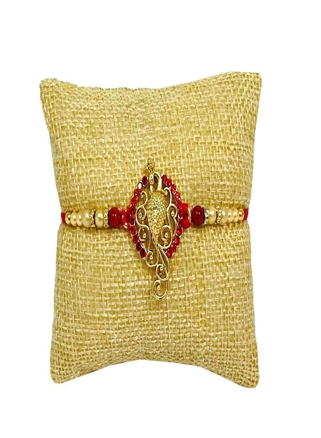 Evisha Rakhi With Bhabhi Rakhi Lumba Cuda Hanging Rakhi For Brother | Rakhi Combo-115-Kada-27 | rakhi || rakhi set || rakhi for brother - Image 2