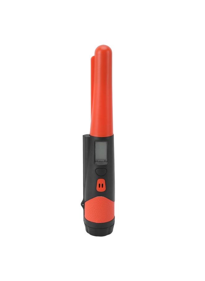 Thoraya - Metal Detector Pinpointer IP66 Waterproof Handheld Pin Pointer Wand with LCD Screen for Treasure Hunting Gold Detecting Built in Flashlight Orange - Image 1