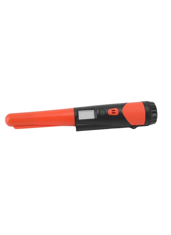 Thoraya - Metal Detector Pinpointer IP66 Waterproof Handheld Pin Pointer Wand with LCD Screen for Treasure Hunting Gold Detecting Built in Flashlight Orange - Image 1