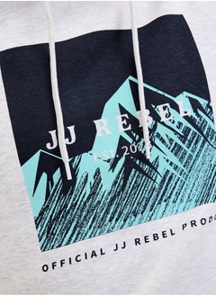 JJ Rebel Jrebraven Graphic Pull Over Hoodie  - Image 5