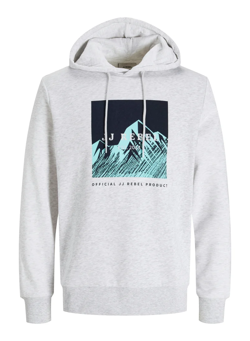 JJ Rebel Jrebraven Graphic Pull Over Hoodie