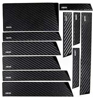 Asaya Asaya Professional Knife Edge Guards - 11 Piece Universal Blade Covers - Extra Strength, ABS Plastic and BPA-Free Felt - Image 1