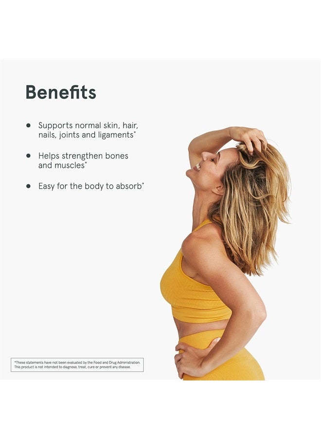 Puori CP1 Pure Collagen Peptides Powder - Hair, Skin, Nails - Joint, Bones Support - Hydrolyzed Protein, Unflavored, 30 Servings - Image 5