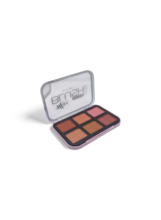 max elegance - Blush Palette 6 Shades