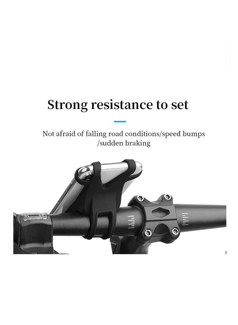 Earldom Adjustable Bicycle Mobile Phone Holder Shockproof - Image 3