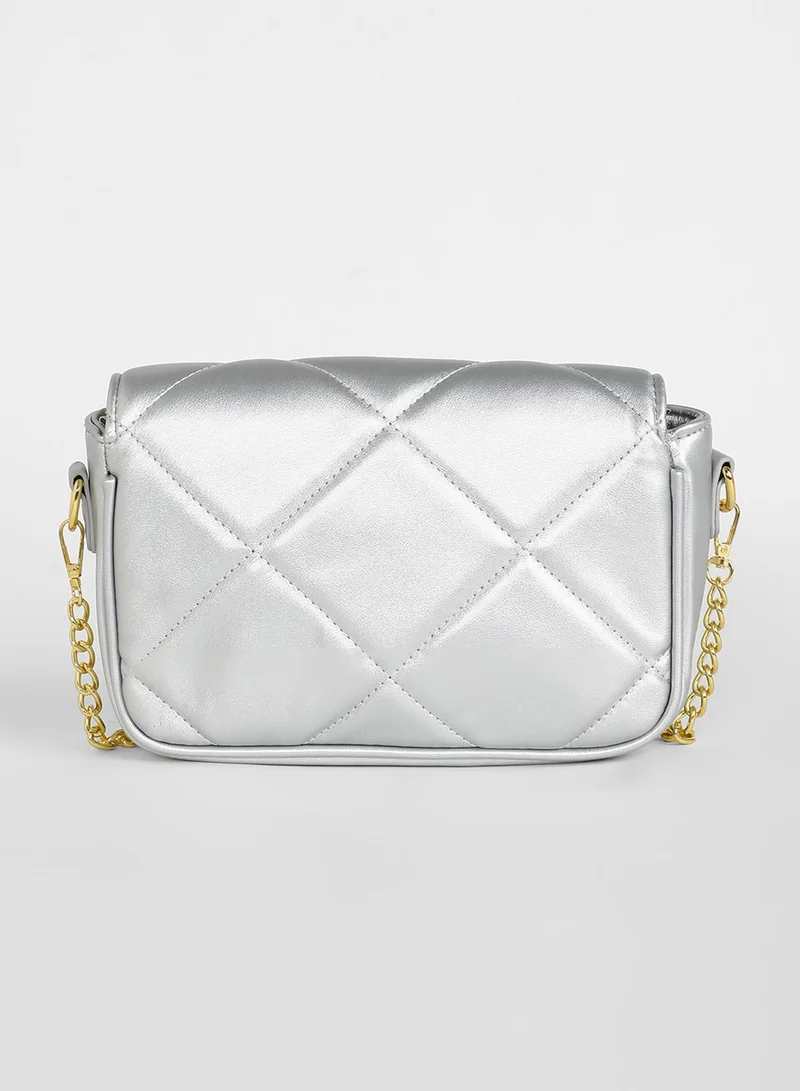 Haute Sauce The Quilted Butterfly Shoulder Bag