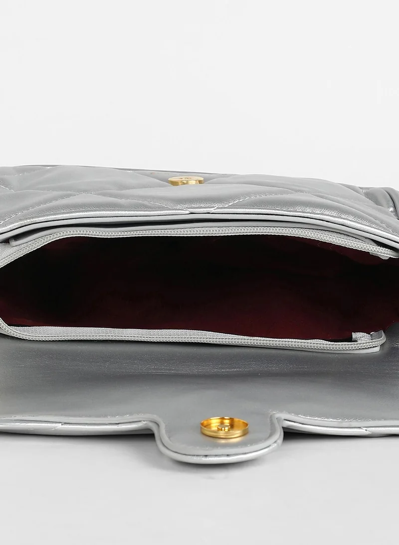 Haute Sauce The Quilted Butterfly Shoulder Bag