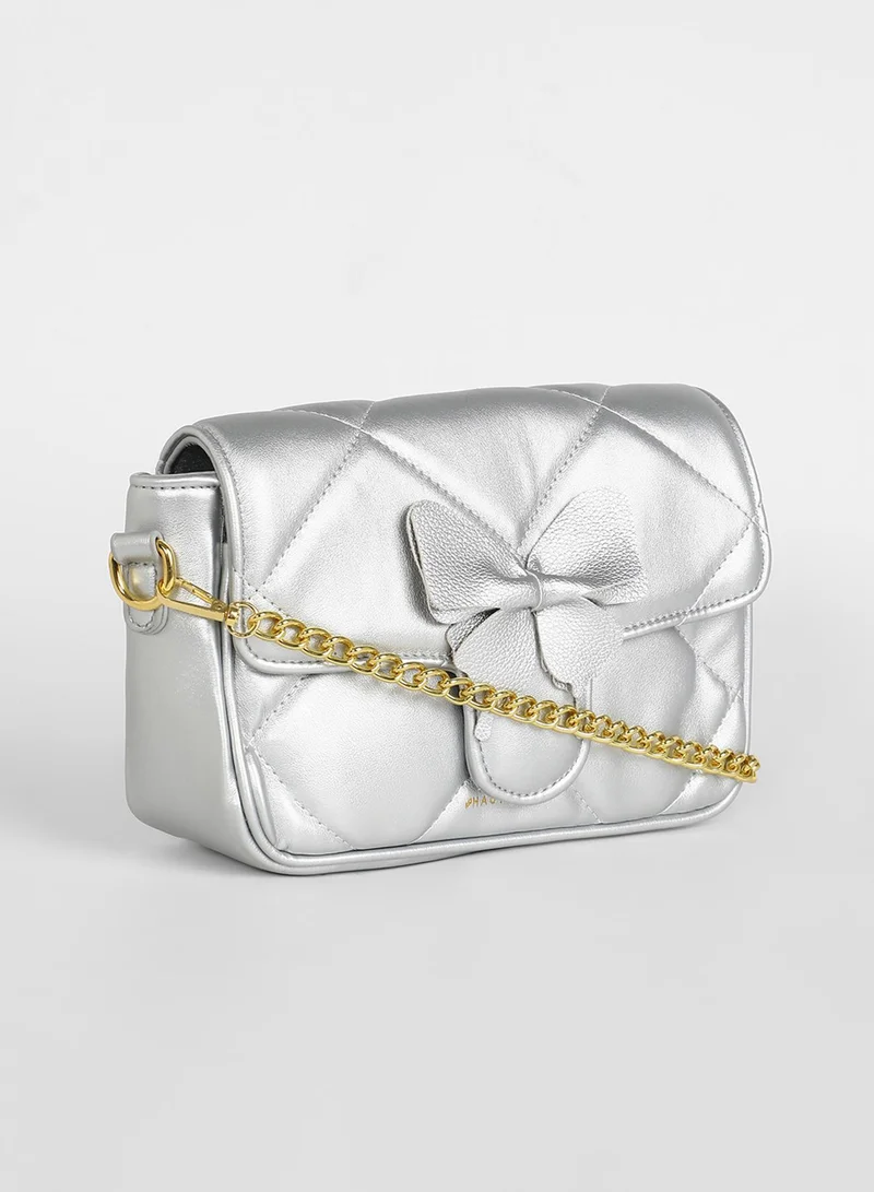 Haute Sauce The Quilted Butterfly Shoulder Bag