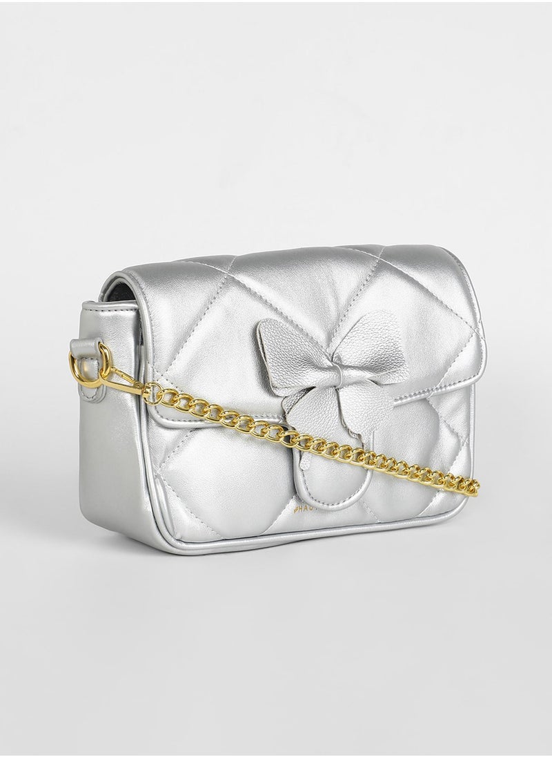 Haute Sauce The Quilted Butterfly Shoulder Bag  - Image 5