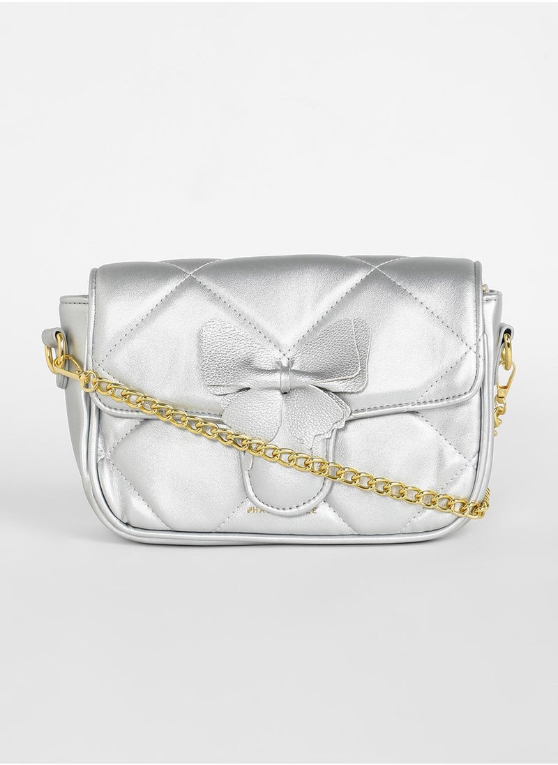 Haute Sauce The Quilted Butterfly Shoulder Bag  - Image 4