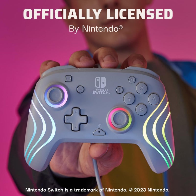 Afterglow WAVE Wired Ctrl ل Nintendo Switch (الرمادي) - Image 5