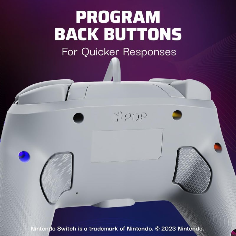 Afterglow WAVE Wired Ctrl ل Nintendo Switch (الرمادي) - Image 3