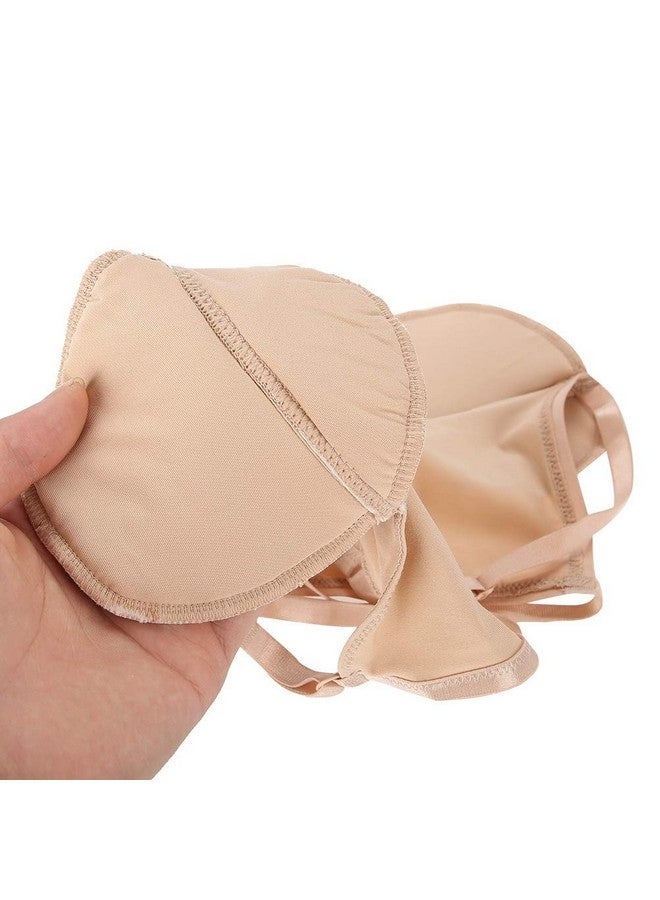 Sonew Reusable Cotton Absorbent Pads For Armpit Absorbent Pads Quality Underarm Sweat Protector Bra For Women And Men, Skin Tone - Image 5