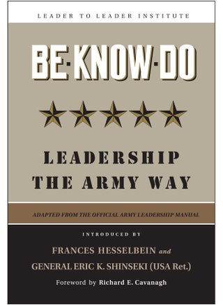 Be * Know * Do, Adapted from the Official Army Leadership Manual - pzsku/Z0DDFA95CAFCF080555D5Z/45/_/1731346201/85a13926-6e50-4548-8a5f-e35a2a2c834a