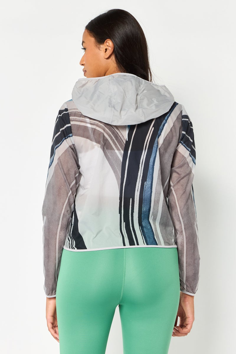 Nike جاكيت تدريب نسائي بكم طويل وقصة قياسية، متعدد الألوان - Image 4