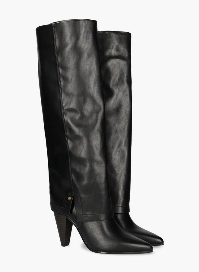 مكس Women Anora Cone Heel High Shaft Boots