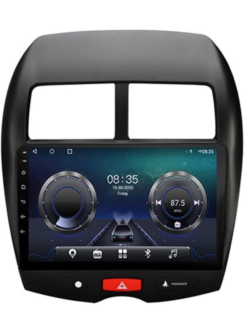 Android Car Stereo for Mitsubishi ASX 2008–2018, 10-Inch 2.5D IPS Touch Screen, 2GB RAM + 32GB ROM, Wi-Fi, Bluetooth, MirrorLink, Apple CarPlay, Backup Camera Included (2+32GB) - Image 1
