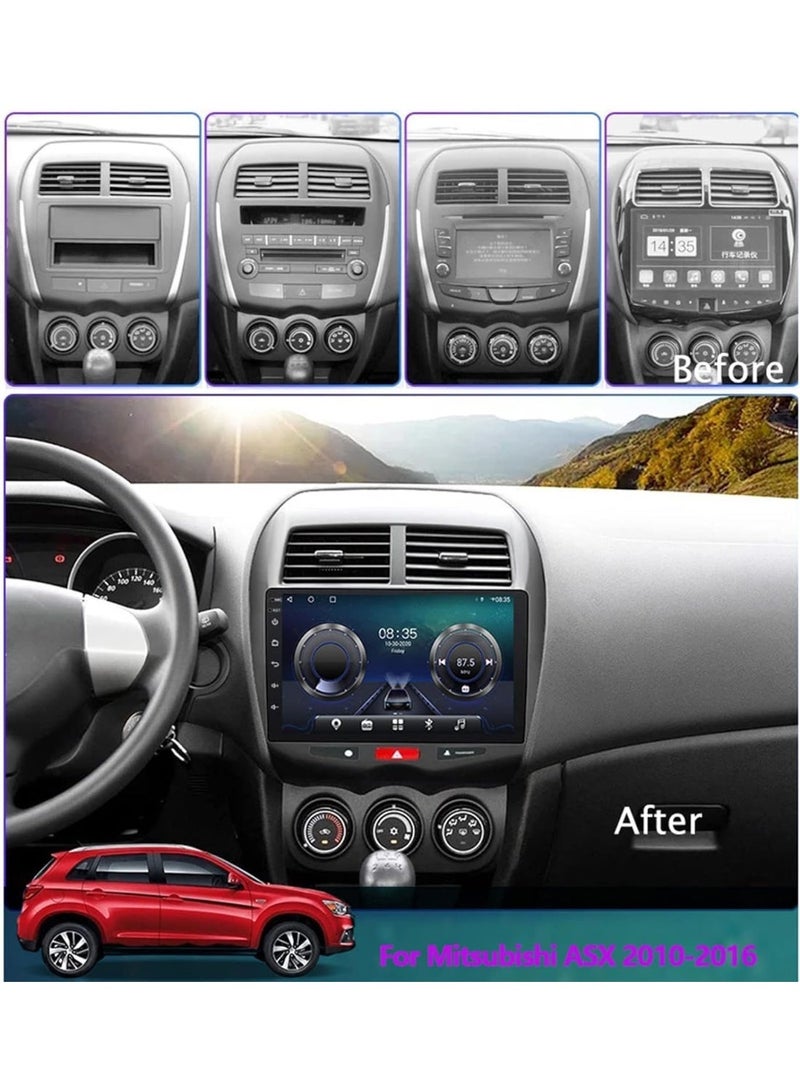 Android Car Stereo for Mitsubishi ASX 2008–2018, 10-Inch 2.5D IPS Touch Screen, 2GB RAM + 32GB ROM, Wi-Fi, Bluetooth, MirrorLink, Apple CarPlay, Backup Camera Included (2+32GB) - Image 3