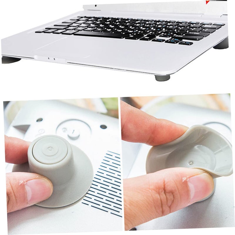 Universal 8 Pcs Non Slip Laptop Cooling Pad Set Heat Resistant Silicone Riser Accessories - Image 5