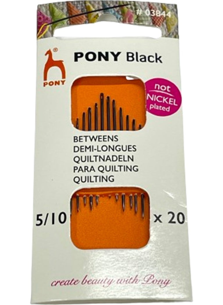 Black Quilting Needle No: 5-10 03844 - pzsku/Z0DE02BA5DCAE5FC4A353Z/45/_/1730477645/7e27ff59-03a4-47b1-82a5-f03325cbe3b8