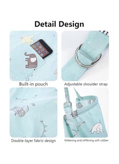 Moro Moro Breastfeeding Cover with Adjustable Strap – Full Coverage & Breathable Fabric  - Image 3