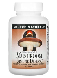 SOURCE NATURALS Mushroom Immune Defense 60 Tablets 