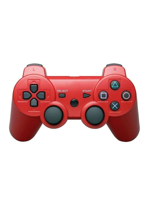 وحدة تحكم لاسلكية لجهاز PlayStation 3 - أحمر نابض بالحياة