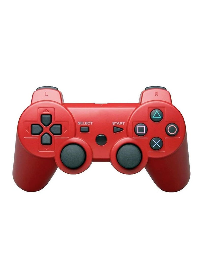 وحدة تحكم لاسلكية لجهاز PlayStation 3 - أحمر نابض بالحياة
